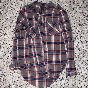 Topshop Flannel Jacket